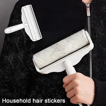 Многоразовый валик для приклеивания волос, бытовая Чистка, Портативное средство для удаления волос, чистящая щетка, инструменты для мебельного пылесоса X2N6