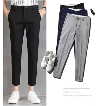Мужские брюки-стрейч Slim Fit: универсальный выбор для весенне-летних нарядов, мужские брюки-карго