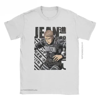 Мужские футболки Shingeki No Kyojin Jean Kirstein с графическим Рисунком 