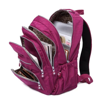 Нейлоновый Повседневный Большой Школьный рюкзак для девочек-подростков 2023, Дорожные рюкзаки, сумка для женщин, рюкзак для ноутбука