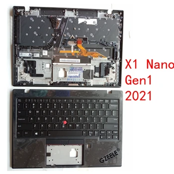 Новая Американо-Английская Клавиатура С подсветкой Для Lenovo Thinkpad X1C 2021/X1 Nano Gen1 2021 SN20X82274