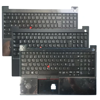 Новая Латинская клавиатура для ноутбука LA/Испанский SP/Французский FR AZERTY для Lenovo Thinkpad E15 Gen 2, верхняя крышка с подставкой для рук, без подсветки