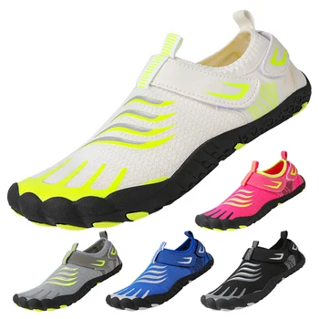 Новая Пляжная обувь Для плавания Унисекс, нескользящие спортивные кроссовки для спортзала, Треккинговая обувь для купания в воде, быстросохнущая обувь для плавания Вверх по течению 35-46#