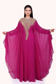 Новогоднее Марокканское платье из Дубая, Кафтаны, Платье с вышивкой Фараша Зари