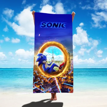 Новое пляжное полотенце с героями мультфильмов 