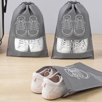 Новые сумки для хранения обуви, нетканые дорожные переносные сумки для шкафа, Домашний водонепроницаемый карманный Органайзер для одежды, подвесная сумка