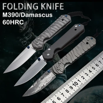 Новый дамасский складной нож для кемпинга на открытом воздухе, охоты, Edc Портативный карманный нож для выживания, фруктовый нож, оконный выключатель высокой твердости