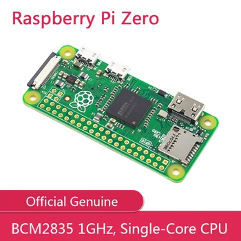 Оригинальная плата Raspberry Pi Zero версии 1.3 с одноядерным процессором 1 ГГц, 512 МБ оперативной памяти или комплектом Zero