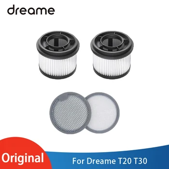 Оригинальные аксессуары Dreame T20, моющийся HEPA-фильтр для Dreame V16S, комплекты деталей для ручного пылесоса Dreame T30