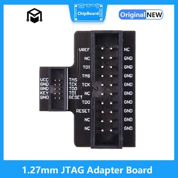 плата адаптера JTAG 1,27 мм Стандартный интерфейс JTAG 2,54 мм от 20 контактов до 1,27 мм 10 контактов Поддержка JLINK/SWD