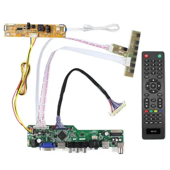 Плата контроллера HD-MI VGA AV USB RF LCD Работает с T.V56.03 23,6 дюймов 1920x1080 V236H1-LE2 V236H1-LE4 M236H3-LA2 M236H3-LA3USB 