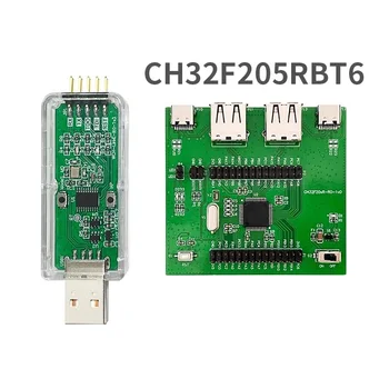 Плата разработки CH32F205 32-разрядный набор для оценки применения микроконтроллера ARM Cortex-M3 промышленного класса