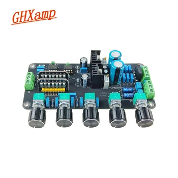 Плата управления тоном предусилителя GHXAMP Регулировка громкости высоких средних басов UPC4570C Регулятор баланса Двойной переменный ток 15 В-20 В 1 шт.