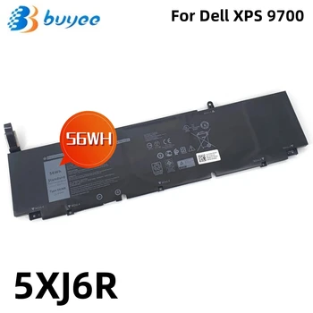 Подлинный Стандартный Литий-ионный аккумулятор 5XJ6R 56Wh Для Ноутбука Dell XPS 9700 9710 Precision 5750 5760 Серии XG4KR 4-cell