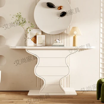 Приставной столик в скандинавском стиле для гостиной, современный офисный столик для винтажного шкафа, стол для спальни ручной работы, мебель для дома из салона