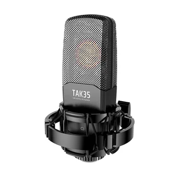 Профессиональное студийное оборудование TAK35 USB Mic, Записывающий микрофон для пения, Конденсаторный микрофон для домашней студии