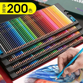 Профессиональный цветной грифель Obos 72 Цветная масляная кисть для рисования эскизов, живопись водорастворимым цветным карандашом