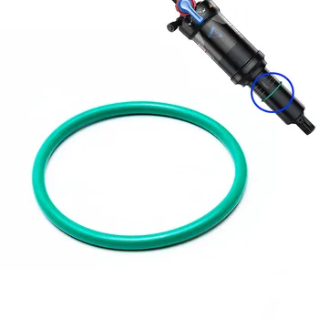 Прочное уплотнительное кольцо Уплотнительное кольцо Ходовой слайдер Резиновый Воздушный Задний амортизатор Велосипедные детали Аксессуары для велосипедов Зеленый ID22mm
