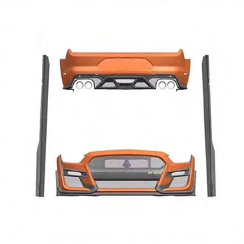 Решетка Переднего Бампера Боковая Юбка Заднего Бампера Автомобильный Аксессуар Для Ford Mustang GT500 2015-2019