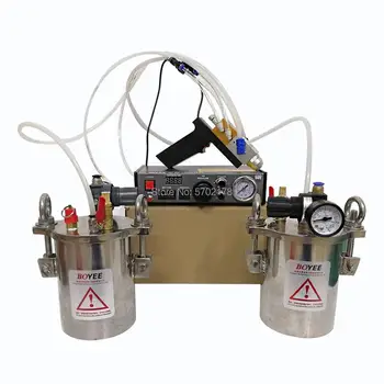 Ручная Электрическая мешалка BY-30AB с двойным клапаном для дозирования жидкости, Пневматическая машина для динамического дозирования AB