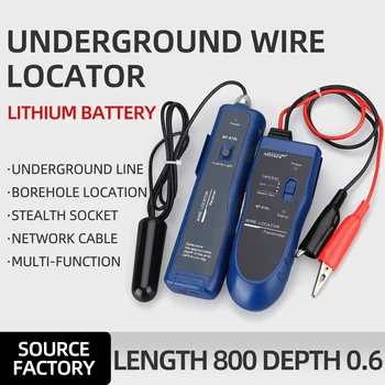 Сетевой линейный искатель NF-816L, прибор для обнаружения подземных кабелей, Поиск линий скрытой проводки, Перезаряжаемый Проводный Искатель