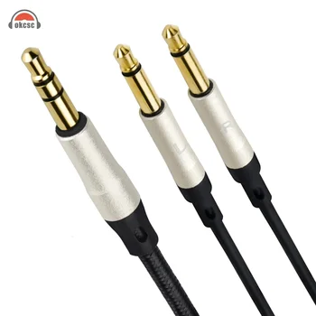 Сменный кабель для наушников OKCSC 3,5 мм для Meze Audio 99 Classics/99Neo Hifiman Sundara/ANANDA-BTHE4XX/HE-400i/560 DAC/плеера