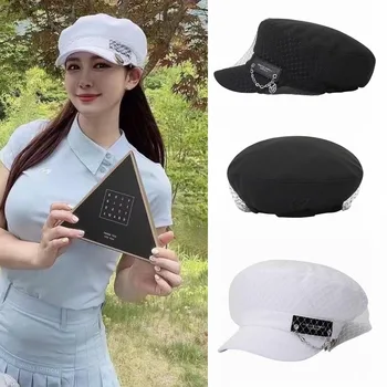 [специальное предложение] Оригинальная женская шапочка для гольфа Master Bunny, аксессуары для бездельников, Солнцезащитный крем для гольфа в стиле ретро