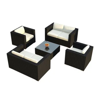 Уличный ротанговый стул, диван, солнцезащитный крем, водонепроницаемый ротанговый стул, комбинированная мебель