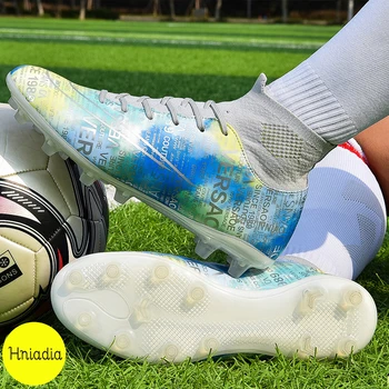 Футбольные бутсы hniadia, такие же, как у Месси, футбольные бутсы высокого качества, крутые тренировочные кроссовки TF/AG